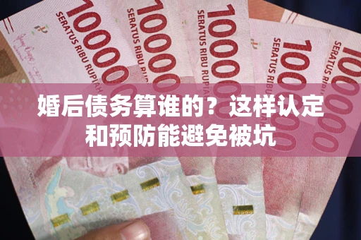 北京婚后债务算谁的？这样认定和预防能避免被坑