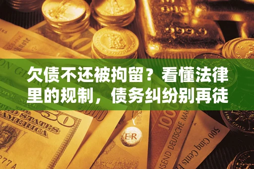 北京欠债不还被拘留？看懂法律里的规制，债务纠纷别再徒劳奔波