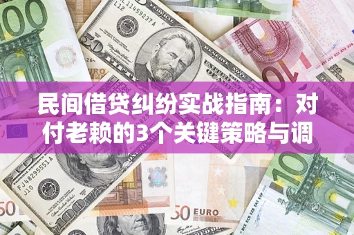北京民间借贷纠纷实战指南：对付老赖的3个关键策略与调解盲区解析